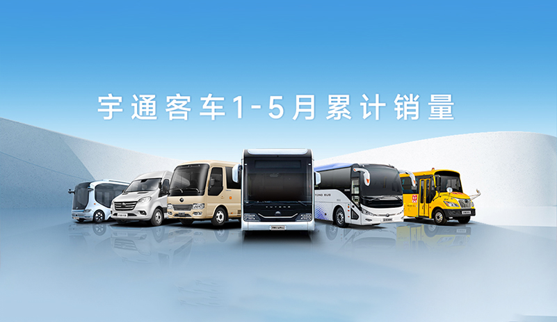 15812辆！letou国际米兰官网客车1-5月销量实现一连高增添