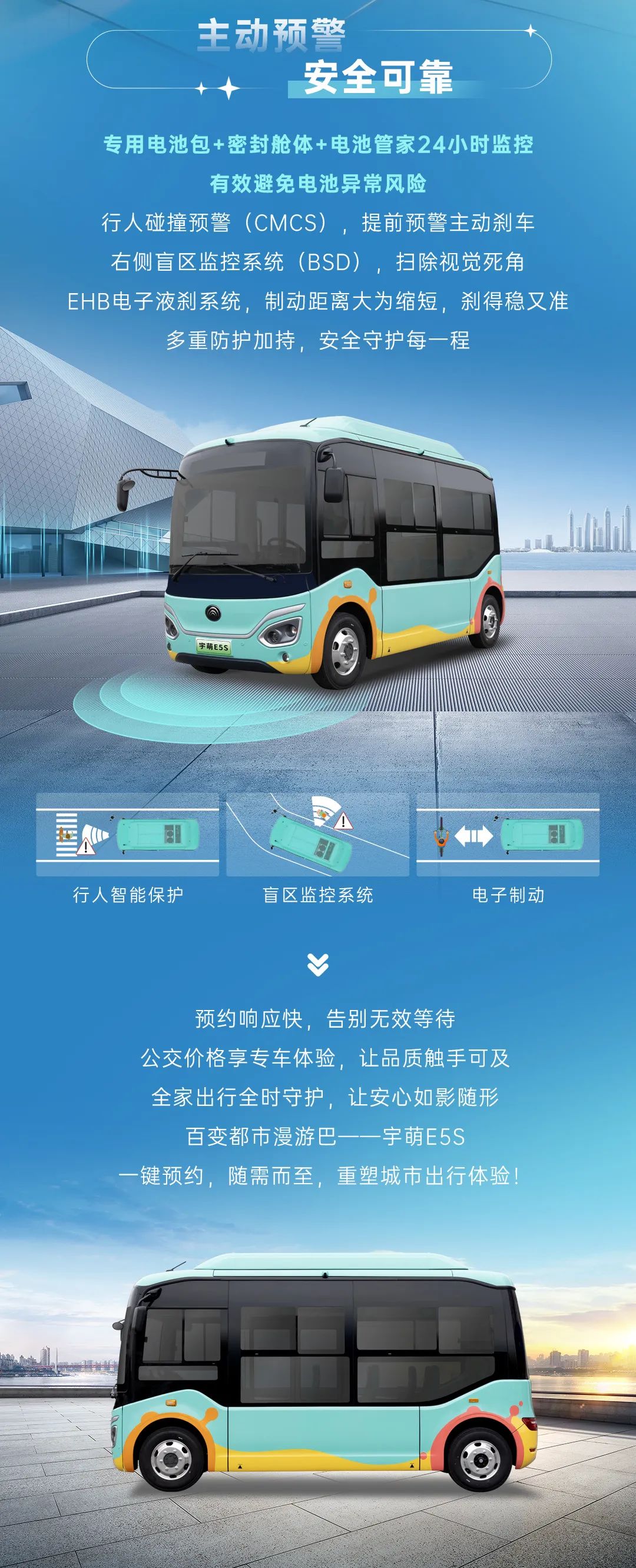 一键预约坐公交？？？？？？宇萌E5S：这题我来！
