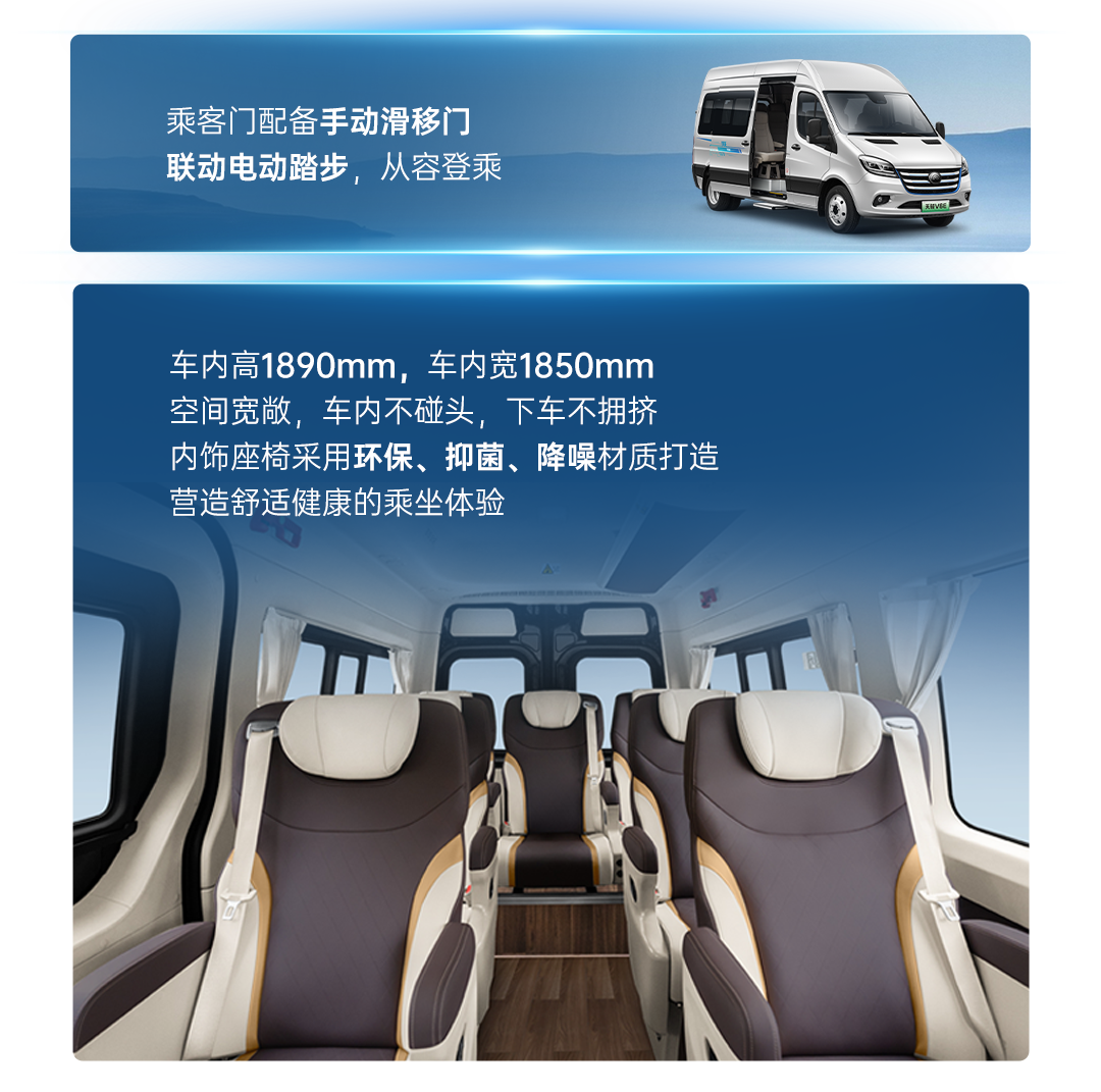 热力上新季丨letou国际米兰官网纯电轻客天骏V6E，，，，，，打造高品质出行价值之选