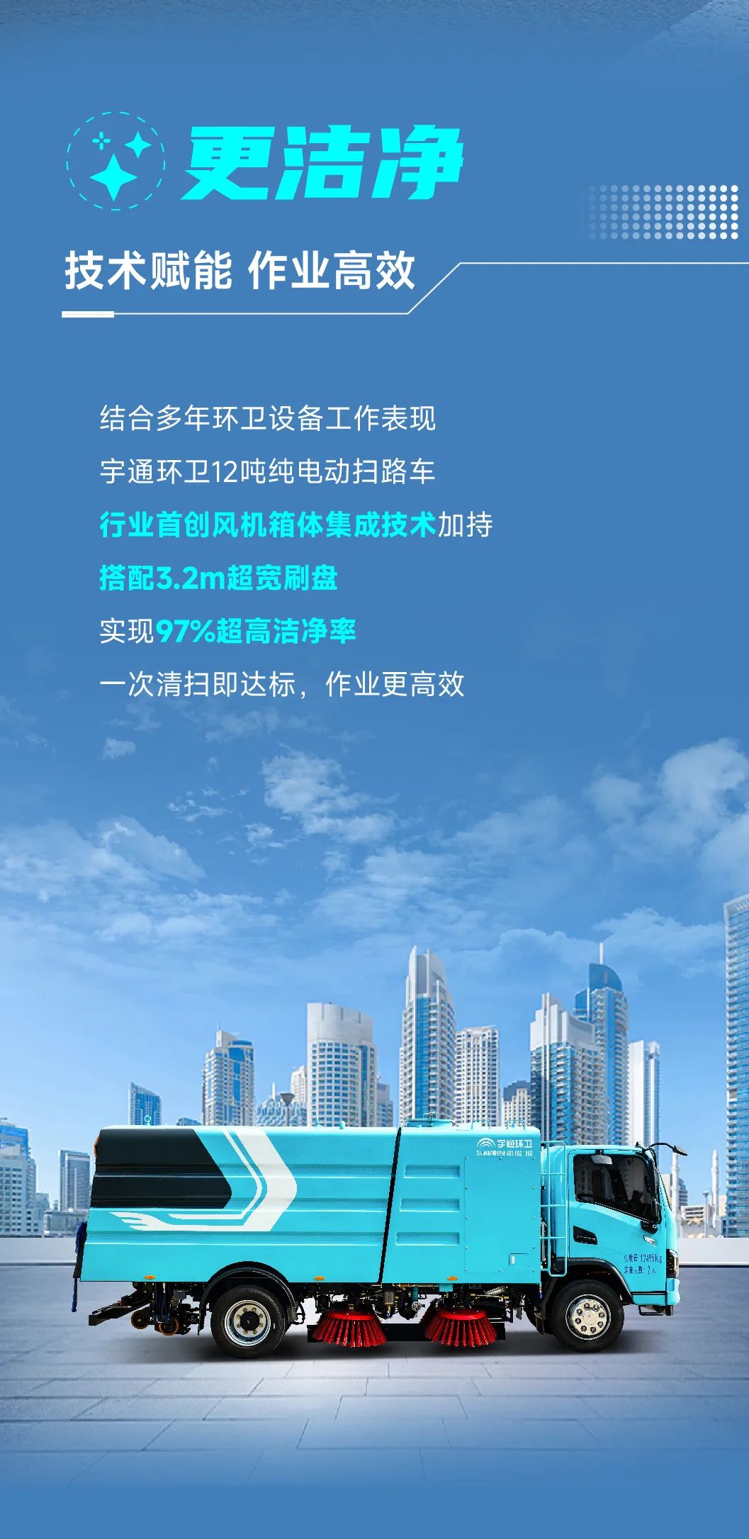 更清洁能耗却更低！提质增效被这辆环卫车玩明确了！