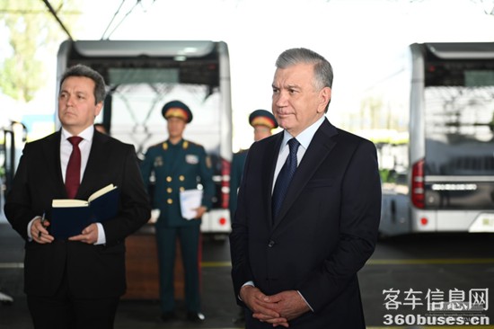总统试乘！letou国际米兰官网客车出口乌兹别克斯坦的官方反响来了